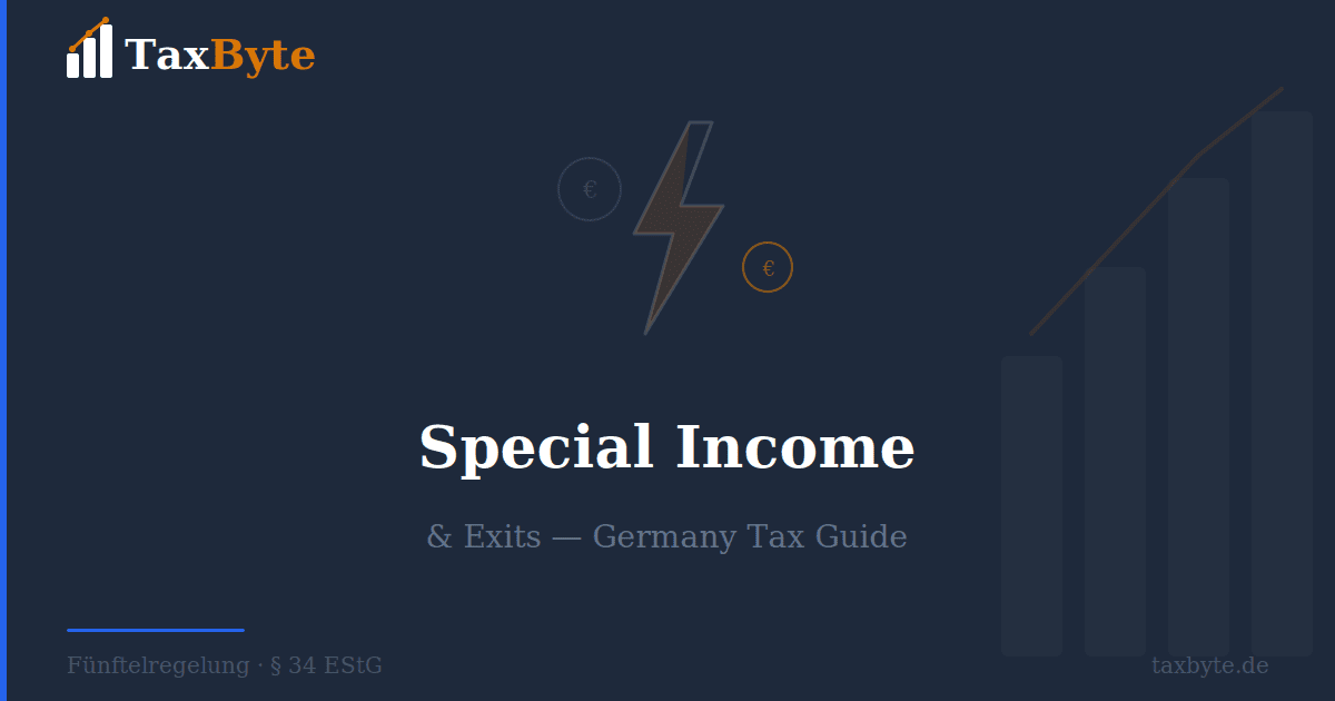 Special Income Tax Germany