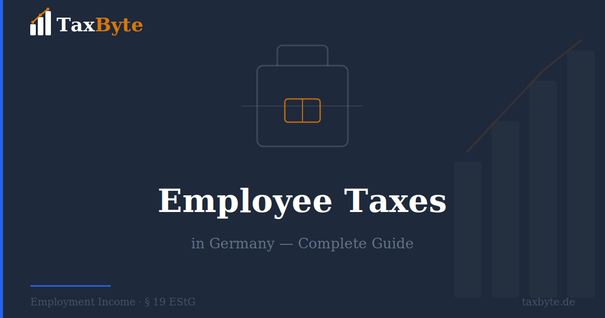Employee Taxes in Germany: The Complete Guide for 2026