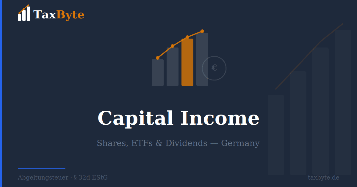Capital Income Tax in Germany